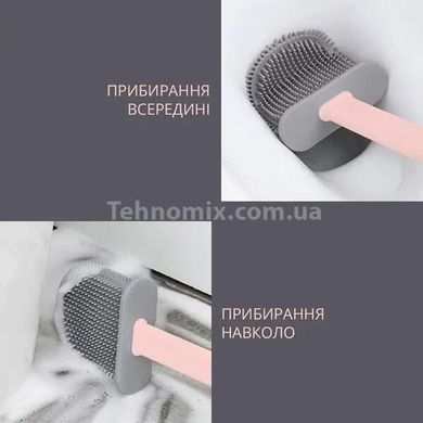 Щітка для унітазу силіконова плоска Toilet Brush