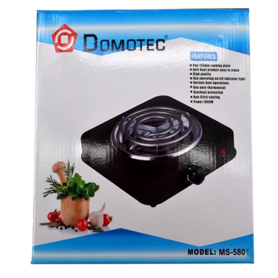 Електроплита спіральна Domotec MS-5801 1000W