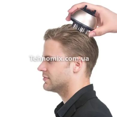 Вибромассажер антистресс для головы и тела с емкостью для масла