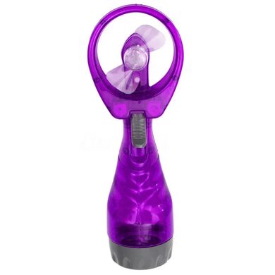 Вентилятор - пульверизатор с распылением воды WATER SPRAY FAN - Фиолетовый