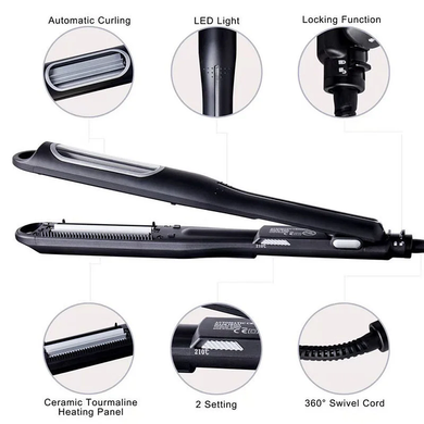 Утюжок-гофре Automatic Crimping Hair Iron 8040 Черный
