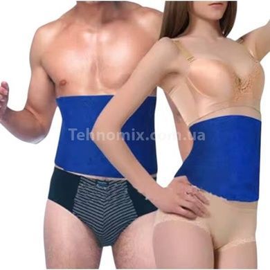 Пояс для похудения универсального размера Thigh Universal Waist Belt Синий