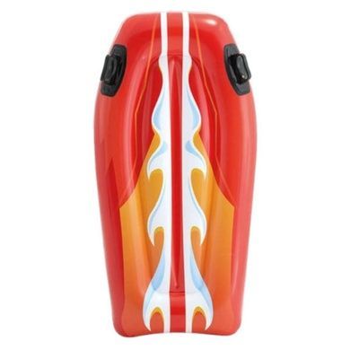Плотик дитячий надувний із ручками Серфінг 112*62см Intex 58165 NP Червоний