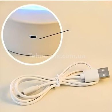 Лампа настільна Пісочні гори 3D RGB нічник з USB Червоний пісок