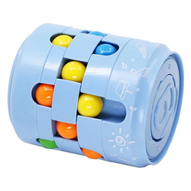 Головоломка антистресс Fidget Cans Cube Голубая