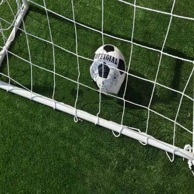 Мяч футбольный с резиновым баллоном внутри 280р PVC С 40089 Черно-белый