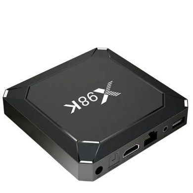 Смарт ТВ приставка TV-BOX Android 13, 4/32 4K X98K Чёрная