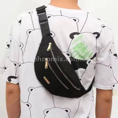 Сумка жіноча бананка Womens backpack XL-1211 Чорна