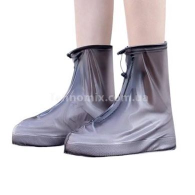 Чохли-бахили від дощу COVER FOR RAIN SHOES Чорні M