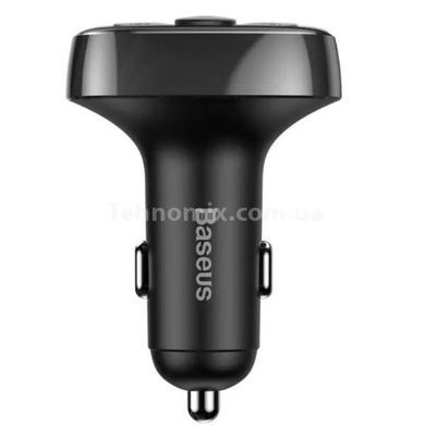 АЗУ з FM-модулятором Baseus T Shaped S-09A Bluetooth MP3 Player (Standard Edition) Чорний