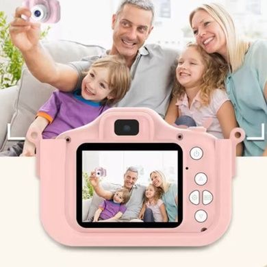 Дитячий фотоапарат ET015 Єдиноріг Рожевий