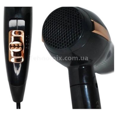 Фен проводной с насадкой концентратором 1200Вт Rozia HC8170 AND 6162-11 Черный