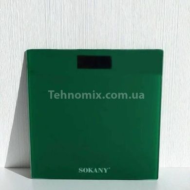 Ваги електронні для підлоги до 180кг Sokany SK-19018 Зелені