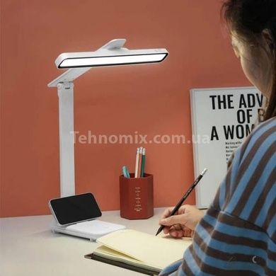 Лампа настольная аккумуляторная XO OZ07 Tri-colour Multi-Speed Desk Lamp (with Remote Control) 1200mAh Белая