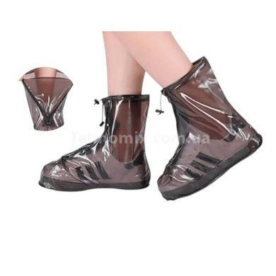 Чохли-бахили від дощу COVER FOR RAIN SHOES Чорні M