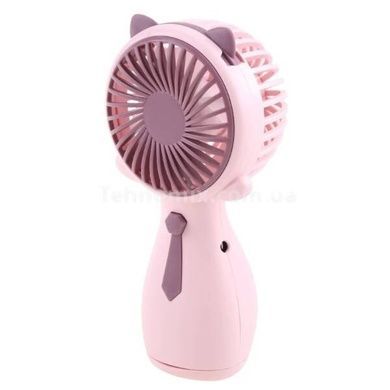 Вентилятор ручний портативний Hand Held Рожевий