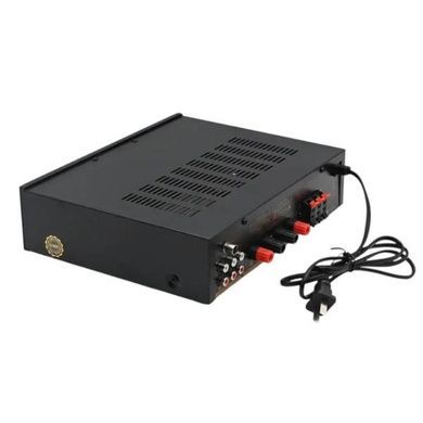 Усилитель звука с пультом управления AMP 398 BT UKC Черный