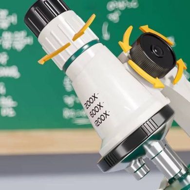 Набір дослідника 2 Мікроскопи+бінокль SD 887 Білий