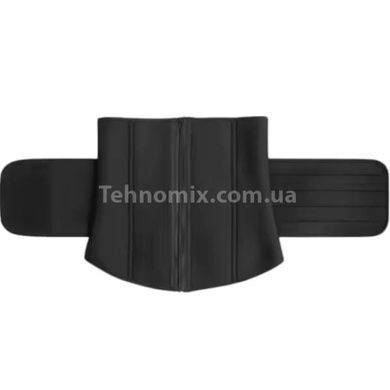 Утягивающий пояс для похудения Waist training corset Черный XL