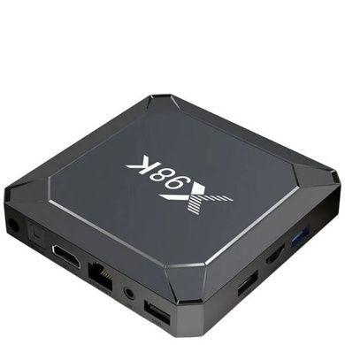 Смарт ТВ приставка TV-BOX Android 13, 4/32 4K X98K Чёрная