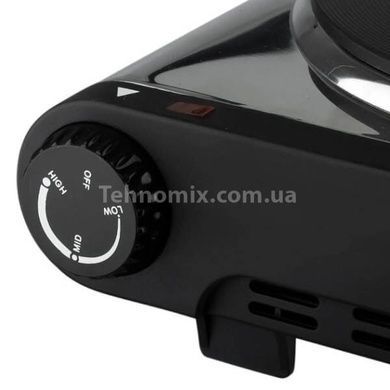 Плита електрична дискова на 2 конфорки RAF R8014 Сіра