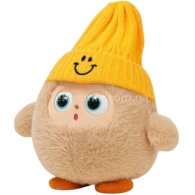 Игрушка мягкая интерактивная с искусственным интеллектом Smart AI Plush Nunu Коричневая
