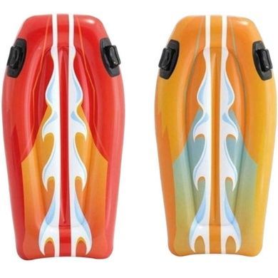 Плотик дитячий надувний із ручками Серфінг 112*62см Intex 58165 NP Червоний