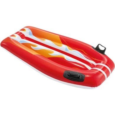 Плотик дитячий надувний із ручками Серфінг 112*62см Intex 58165 NP Червоний