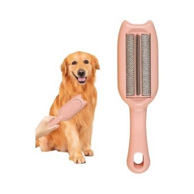 Щетка для удаления шерсти Pet hair remover AND XL-1315 Розовая