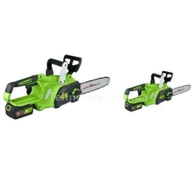 Пила цепная аккумуляторная CHAIN SAW 16ˮ KRAFFTEC Салатовая