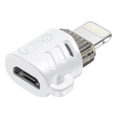 Адаптер перехідник XO NB256F Micro to Lightning adapter
