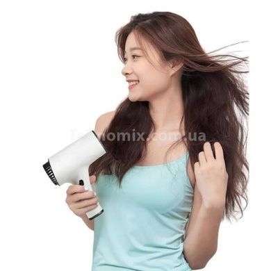Фен беспроводной для волос Portable Hair Dryer 2600 mAh Белый