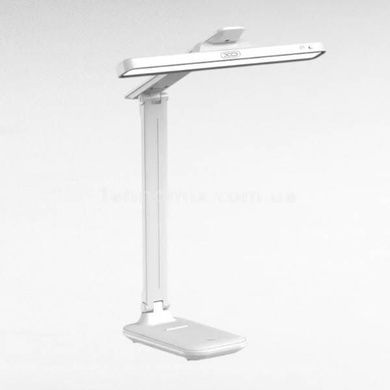 Лампа настольная аккумуляторная XO OZ07 Tri-colour Multi-Speed Desk Lamp (with Remote Control) 1200mAh Белая