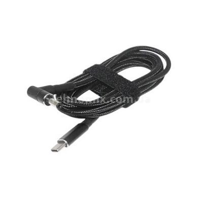 Кабель для зарядки ноутбука от повербанка 100w type-c to 4.0*1.35 1.8м Черный