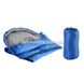 Спальный мешок туристический с односторонней молнией (А11) 190 х 70см Синий