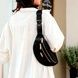 Сумка жіноча бананка Womens backpack XL-1211 Чорна