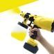 Краскопульт акумуляторний 24v Paint Sprayer Чорний з жовтим