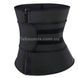 Утягивающий пояс для похудения Waist training corset Черный XL