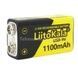 Аккумулятор Крона 1100mAh LiitoKala USB-9V Черный с желтым