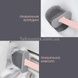 Щётка для унитаза силиконовая плоская Toilet Brush Розовая