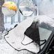 Чохол-накидка захисна на лобове скло автомобіля з кишенями для бічних дзеркал Сіра