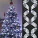 Гірлянда широка у вигляді стрічки 100Led 10м Christmas Decoration Білий