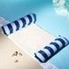 Гамак водный надувной Pool Loungers Белый с синим