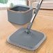 Швабра с ведром квадратная Mop with bucket K10 Серая