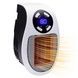 Обігрівач електричний 500w настінний з пультом 220-240В 11.5х11х7.5см Portable Heater Білий