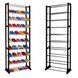 Подставка для обуви 10 полок на 30 пар Amazing Shoe Rack (Черная)