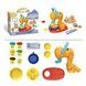 Набор теста для лепки 6 цветов Динозаврик Softee Dough Series Желтый