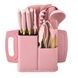 Набір кухонного приладдя 19 предметів Kitchenware Set Рожевий