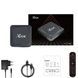 Смарт ТВ приставка TV-BOX Android 13, 4/32 4K X98K Чёрная