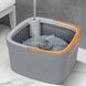 Швабра с ведром квадратная Mop with bucket K10 Серая